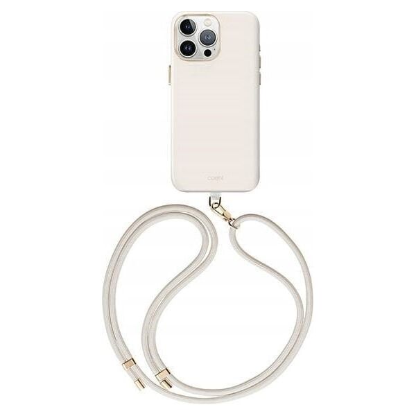 Etui UNIQ Coehl Creme Apple iPhone 15 Pro Max Magnetic Charging kość słoniowa/ivory