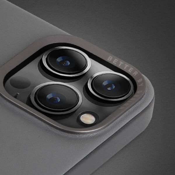 Etui UNIQ Lyden DS Apple iPhone 15 Pro Max Magclick Charging szaro-czarny/charcoal grey-black