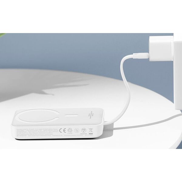 Powerbank Magnetyczny Baseus Mini 10000mAh 30W (biały) Edycja Bayern