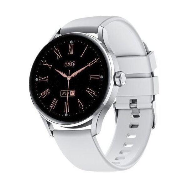 Smartwatch QCY Elite S11 AMOLED 1.19" IPX8 (srebrny)