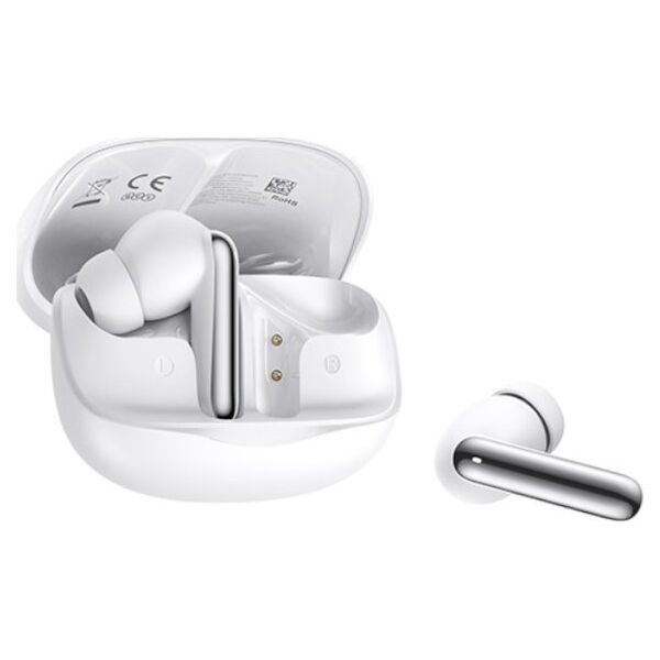 Bezprzewodowe słuchawki dokanałowe TWS QCY MeloBuds HT12 Bluetooth 5.4 HFP/A2DP/AVRCP IPX4 (białe)