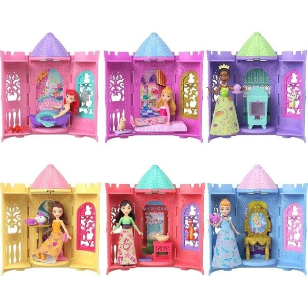 Disney Princess Wieża niespodzianka z lalką mix EDUKAMP