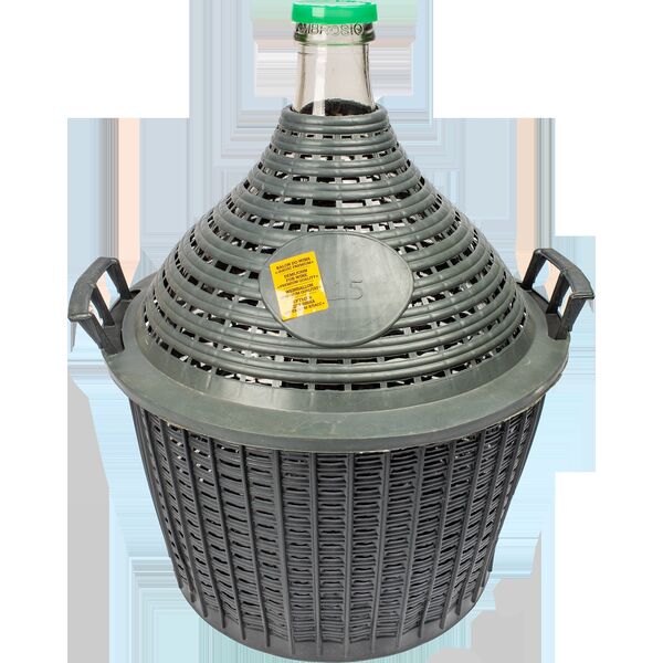Wine bottle with narrow neck BIOWIN, 5.7/4 cm, 15 l