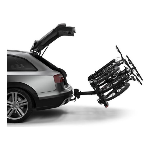Thule 934 EasyFold XT 3, Bicycle carrier, Back hitch-mount, Black