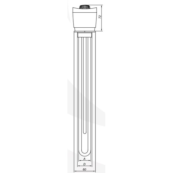 Red Grzałka do bojlera z termostatem GRBT 2000W 6/4" R231201004