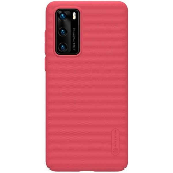 Nillkin Nillkin Super Frosted Shield - Etui Huawei P40 (Bright Red)