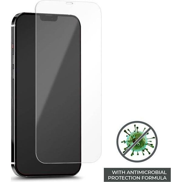 Puro PURO Anti-Bacterial Szkło ochronne hartowane z ochroną antybakteryjną na ekran iPhone 12 Pro Max uniwersalny