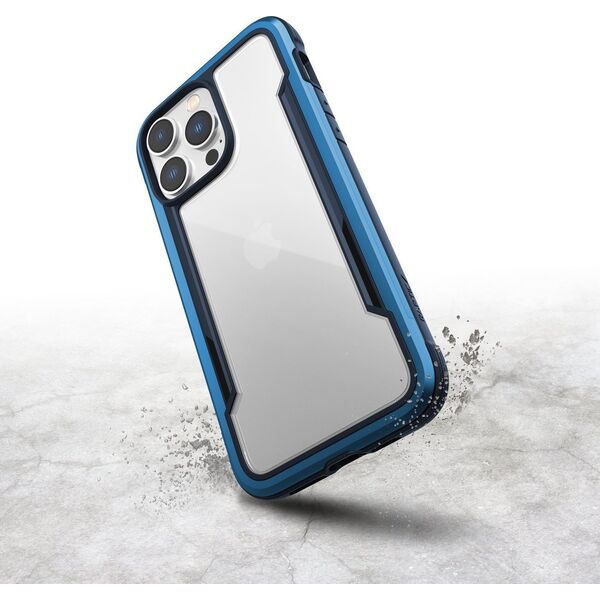 Raptic Shield Case etui iPhone 14 Pro Max pancerny pokrowiec niebieski