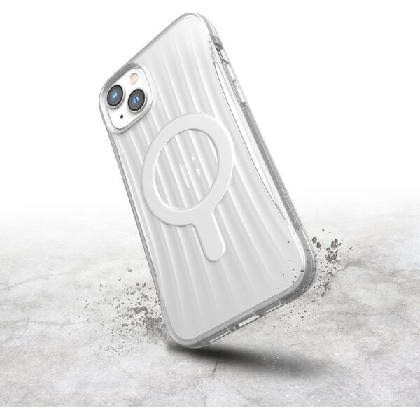 Raptic Clutch Built Case etui iPhone 14 Plus z MagSafe pokrowiec plecki przezroczysty