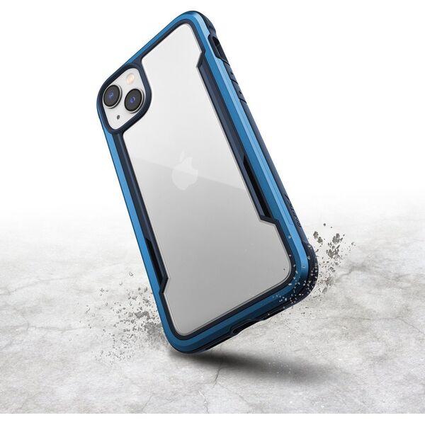 Raptic Shield Case etui iPhone 14 pancerny pokrowiec niebieski