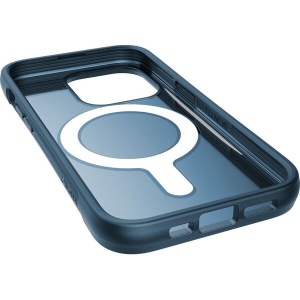 Raptic Clutch Built Case etui iPhone 14 Pro z MagSafe pokrowiec plecki niebieski
