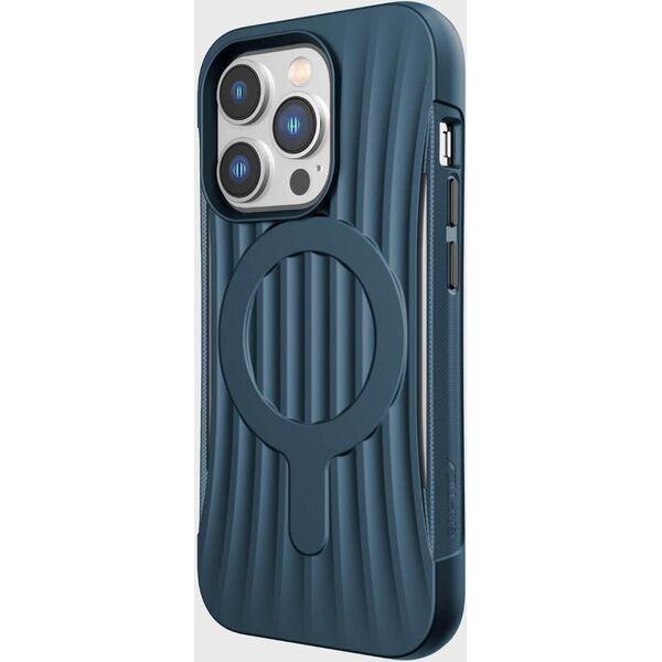 Raptic Clutch Built Case etui iPhone 14 Pro z MagSafe pokrowiec plecki niebieski
