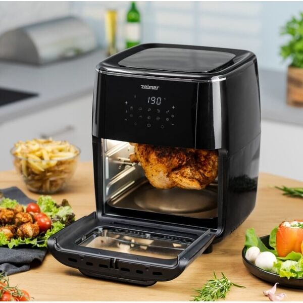 Frytkownica beztłuszczowa Zelmer FRYTKOWNICA ZELMER ZAF7120 BEZTŁUSZCZOWA 12l. / 1700W