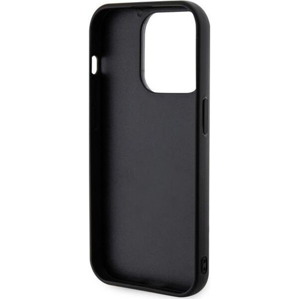 Karl Lagerfeld Karl Lagerfeld KLHCP15L3DMBKCK iPhone 15 Pro 6.1" czarny/black hardcase 3D Rubber Glitter Logo