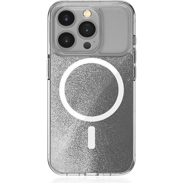 STM STM Relax Sand MagSafe - Etui iPhone 15 Pro (Clear / White)