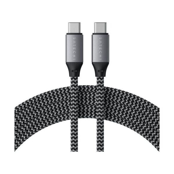 Kabel USB Satechi USB-C - USB-C 2 m Czarny (ST-TCC2MM)