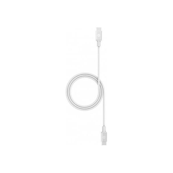 Kabel USB Zagg USB-C - USB-C 1.5 m Biały (MPH048WHT)