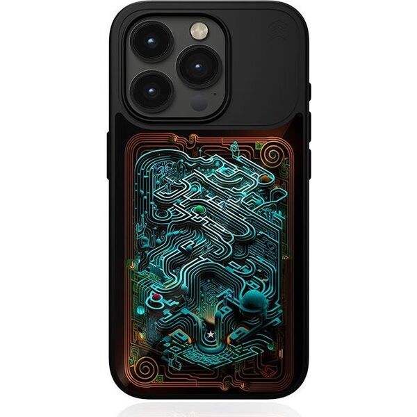 STM STM Reveal Warm MagSafe - Etui iPhone 15 Pro (Black Realm)