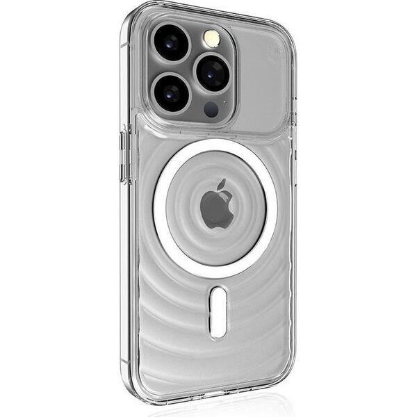STM STM Reawaken Ripple MagSafe - Etui iPhone 15 Pro Max (Clear)