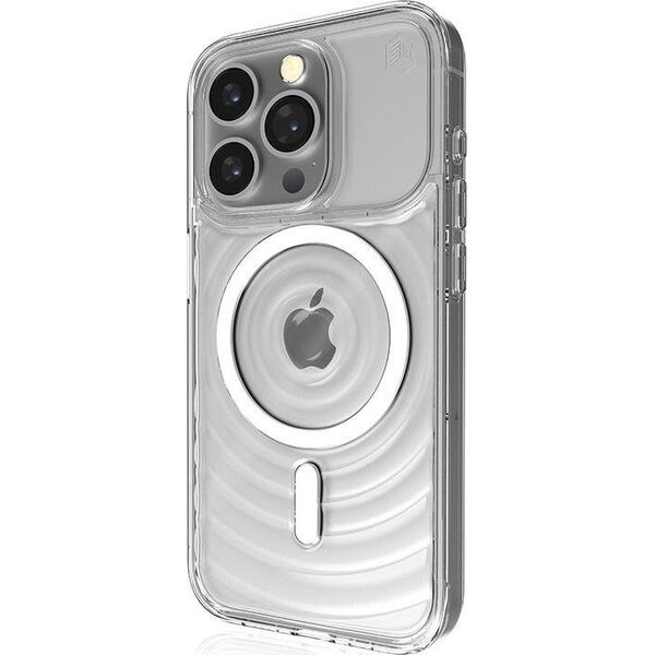 STM STM Reawaken Ripple MagSafe - Etui iPhone 15 (Clear)