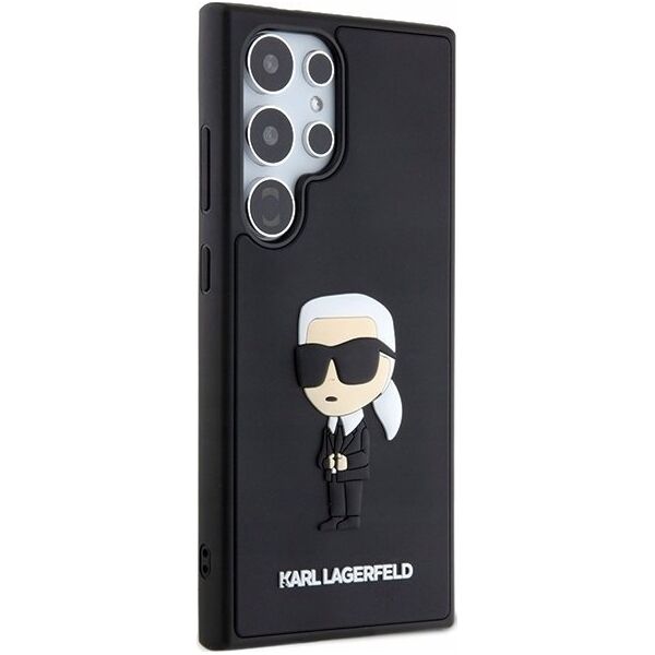 Karl Lagerfeld KARL LAGERFELD SAM S24 ULTRA RUBBER IKONIK KLHCS24L3DRKINK BLACK
