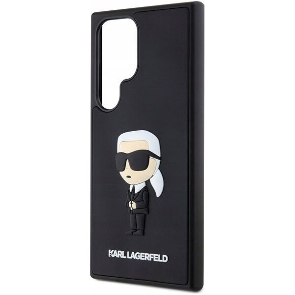Karl Lagerfeld KARL LAGERFELD SAM S24 ULTRA RUBBER IKONIK KLHCS24L3DRKINK BLACK