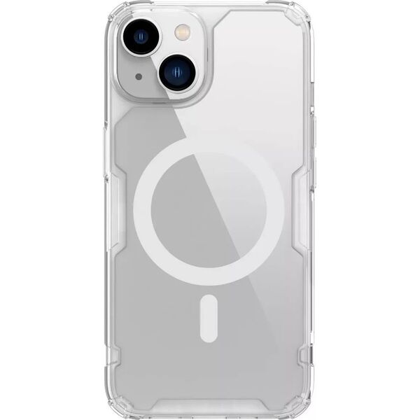 Nillkin Pancerne etui z MagSafe Nillkin Nature Pro do iPhone 15 Plus - białe