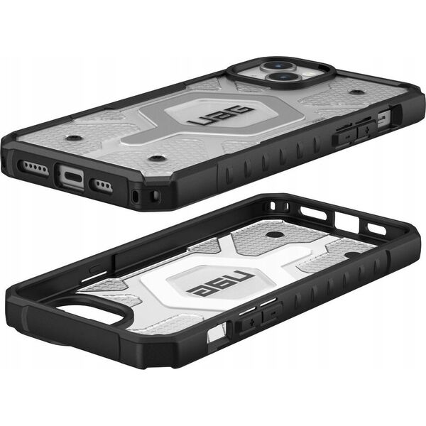 UAG Etui UAG Plyo MagSafe do iPhone 15 Plus - przezroczysto-srebrne