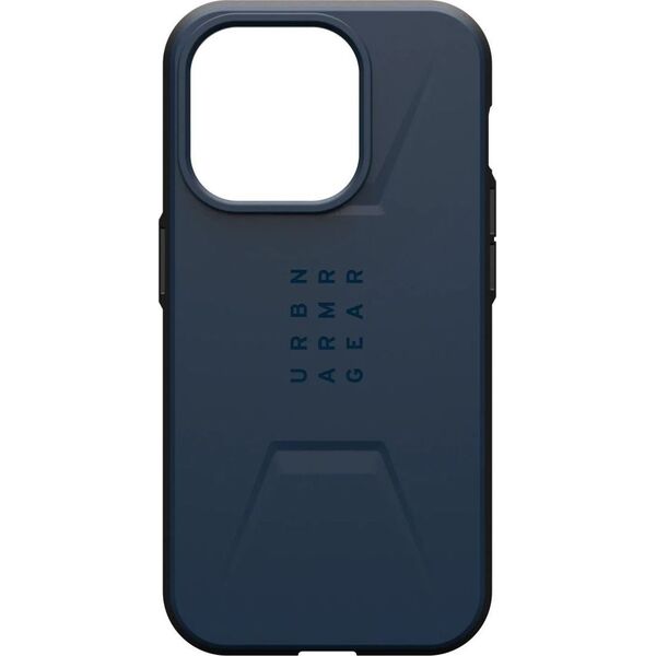 UAG Etui UAG Civilian MagSafe do iPhone 15 Pro - ciemnoniebieskie