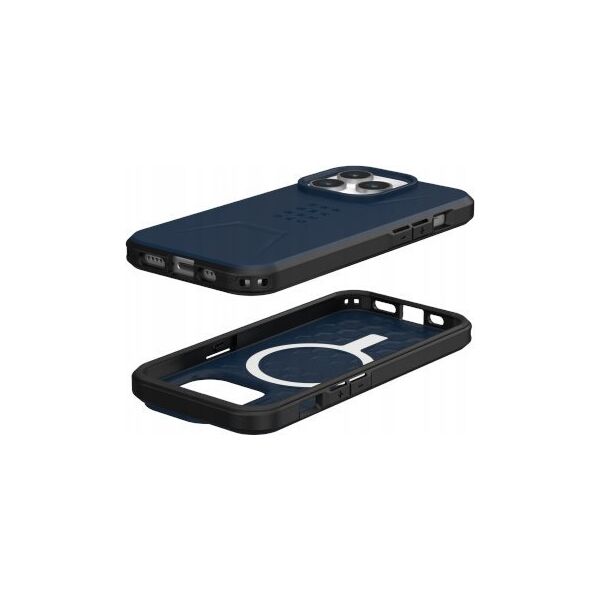 UAG Etui UAG Civilian MagSafe do iPhone 15 Pro - ciemnoniebieskie
