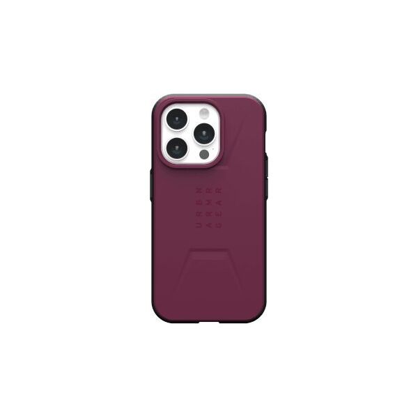 UAG Etui UAG Civilian MagSafe do iPhone 15 Pro - purpurowe