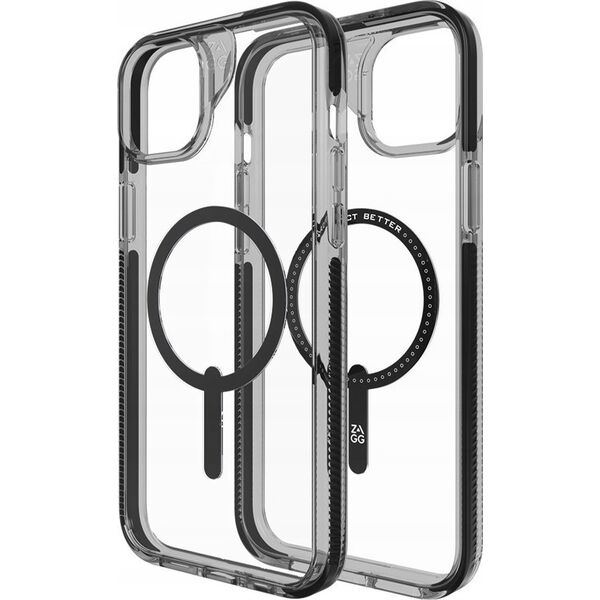 Zagg International ZAGG Santa Cruz Snap - obudowa ochronna do iPhone 14 Plus/15 Plus kompatybilna z MagSafe (black)