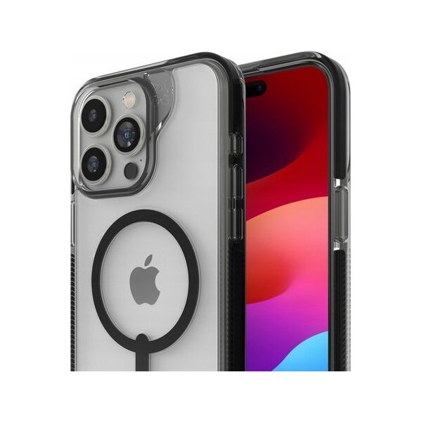 Zagg International ZAGG Santa Cruz Snap - obudowa ochronna do iPhone 15 Pro kompatybilna z MagSafe (black)