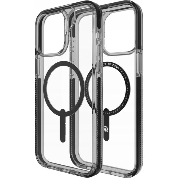 Zagg International ZAGG Santa Cruz Snap - obudowa ochronna do iPhone 15 Pro kompatybilna z MagSafe (black)