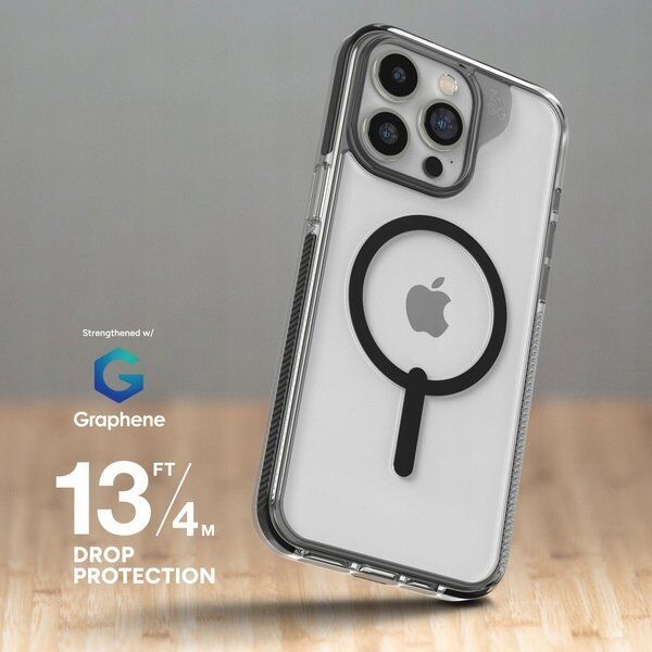 Zagg International ZAGG Santa Cruz Snap - obudowa ochronna do iPhone 15 Pro kompatybilna z MagSafe (black)
