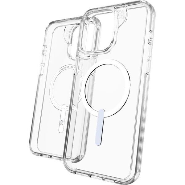 Zagg International ZAGG Crystal Palace Snap - obudowa ochronna do iPhone 15 Pro Max kompatybilna z MagSafe (clear)