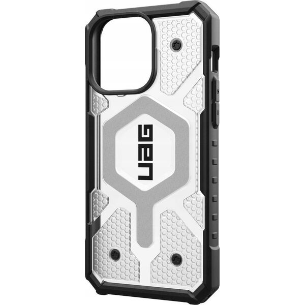 UAG Obudowa ochronna UAG Plasma - do iPhone 15 Pro Max przezroczysta - czarna ramka - Gwarancja bezpieczeństwa. Proste raty. Bezpłatna wysyłka od 170 zł.