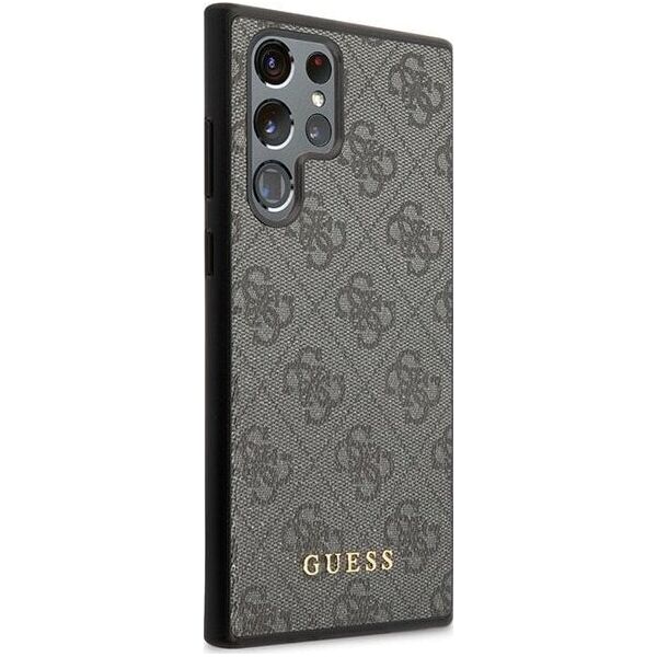 Guess Guess GUHCS24LG4GFGR S24 Ultra S928 czarny/black hardcase 4G Metal Gold Logo
