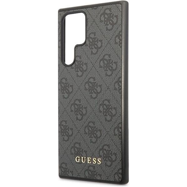 Guess Guess GUHCS24LG4GFGR S24 Ultra S928 czarny/black hardcase 4G Metal Gold Logo
