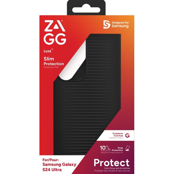 Zagg International ZAGG Cases Luxe - obudowa ochronna do Samsung S24 Ultra (Black)
