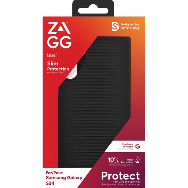 Zagg International ZAGG Cases Luxe - obudowa ochronna do Samsung S24 (Black)