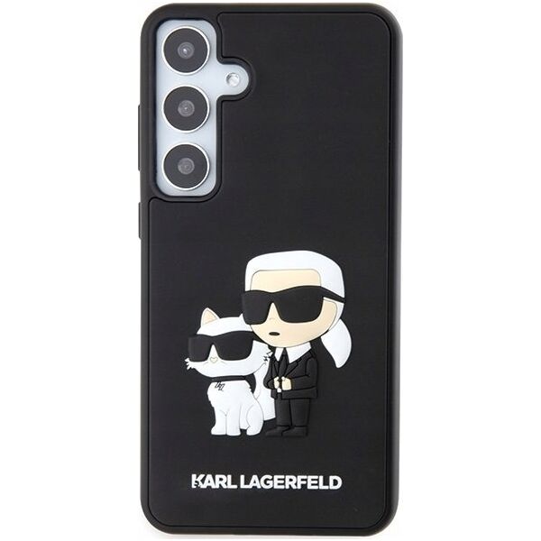 Karl Lagerfeld KARL LAGERFELD SAM S24+ RUBBER KC NFT KLHCS24M3DRKCNK BLACK