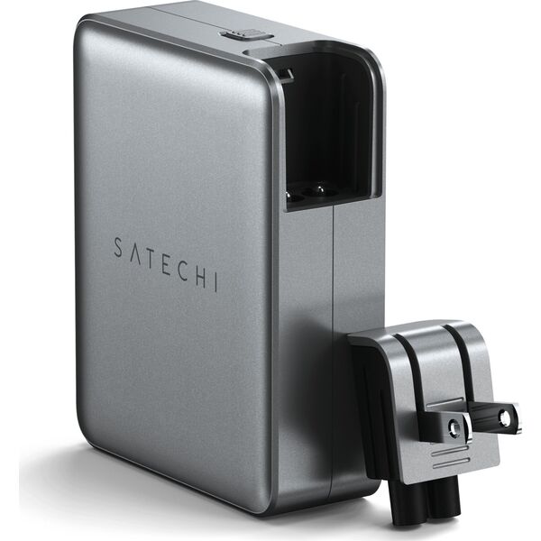 Ładowarka Satechi Ładowarka sieciowa podróżna Satechi 4-Port GaN Travel Charger US, UK, EU, AS 4xUSB-C 140W