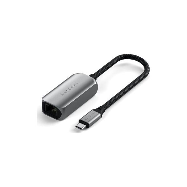 Adapter USB Satechi Adapter Satechi Ethernet USB-C / 2.5 Gigabit Ethernet space gray