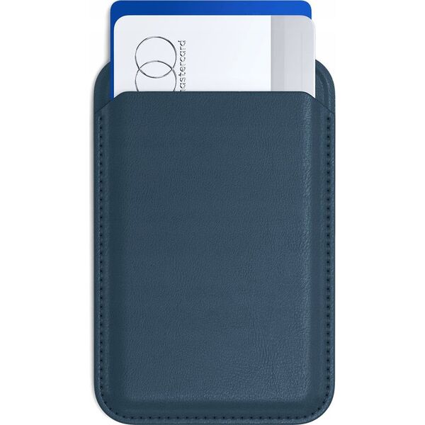 Satechi Portfel z funkcją podstawki Satechi Vegan Leather Wallet Stand MagSafe do iPhone'a (blue)