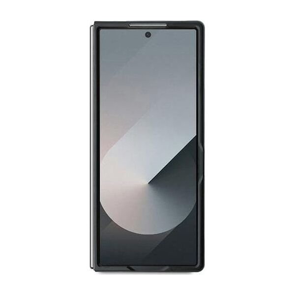 Guess Guess GUHCZFD64GMGGR Z Fold6 F956 czarny/black Leather 4G Metal Logo