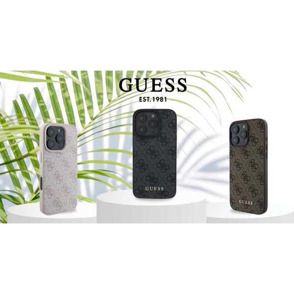 Guess Guess GUHCP16MG4GFPI iPhone 16 Plus 6.7" różowy/pink hardcase 4G Classic