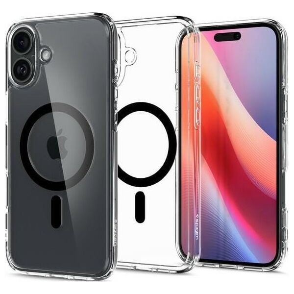 Spigen Spigen Ultra Hybrid MAG iPhone 16 Plus MagSafe czarny/black ACS08076