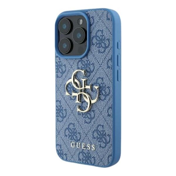 Guess Guess GUHCP16L4GMGBL iPhone 16 Pro 6.3" niebieski/blue hardcase 4G Big Logo