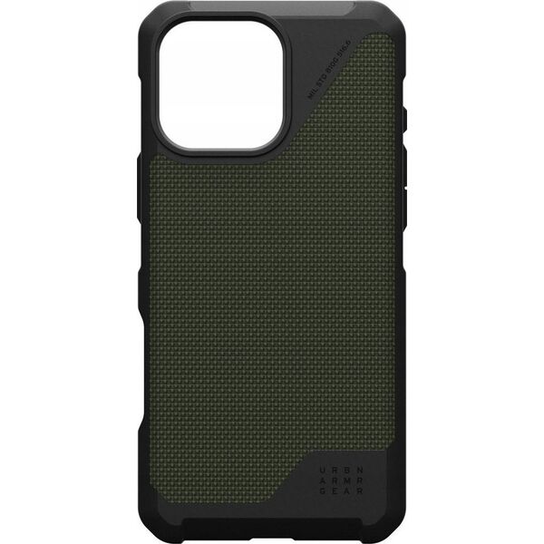UAG UAG Metropolis LT Magsafe - obudowa ochronna do iPhone 16 Pro Max kompatybilna z MagSafe (kevlar olive)